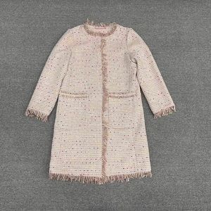 Kate Spade Open Front Mochi Tweed Coat Jacket